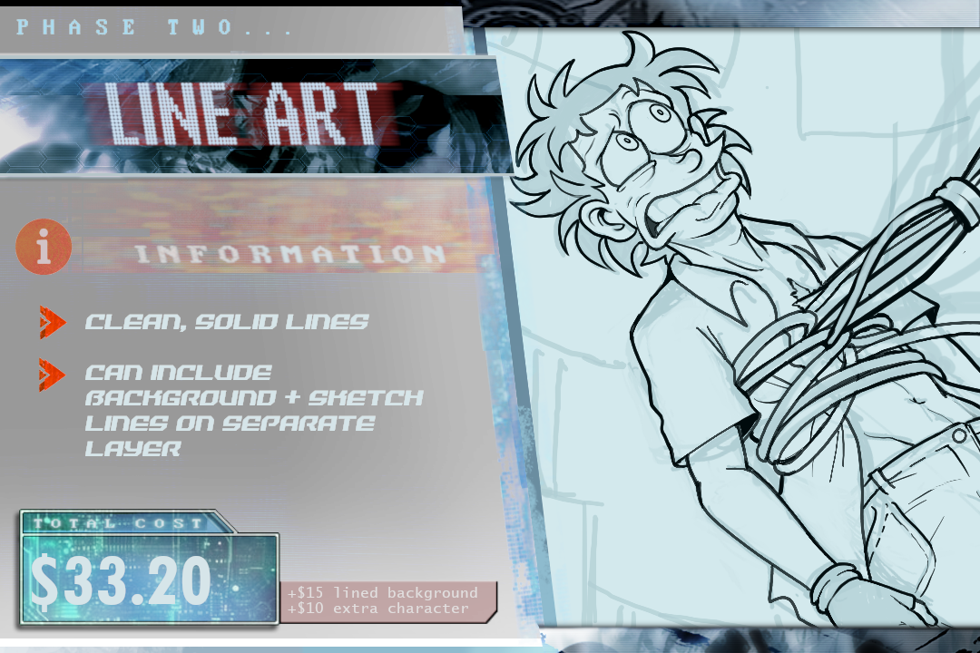 phase 2: lines